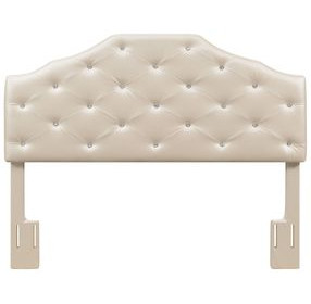 Dawson Gold Upholstered Queen Headboard