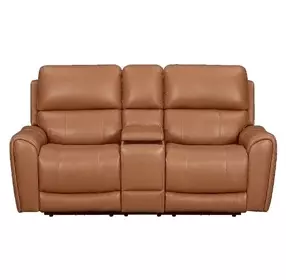 Hancock Apple Cider 76" Zero Gravity Power Reclining Loveseat with USB Charging and LED