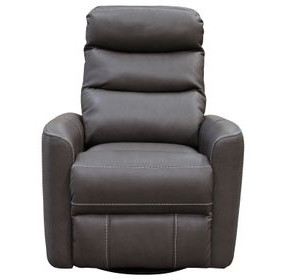 Hercules Haze Swivel Glider Recliner with Articulating Headrest