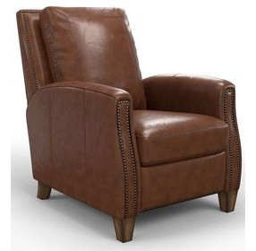 Hunter Chestnut Charm Leather Power Recliner