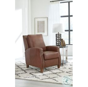 Hunter Chestnut Charm Leather Recliner