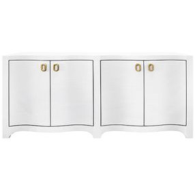 Miffy Textured White 4 Door Buffet