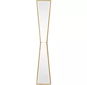 Corbata Lightly Antique Gold Leaf Mirror