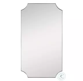 Hendrix Brushed Brass Mirror