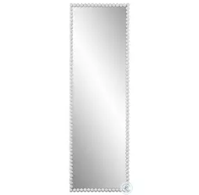 Zephyra Satin White Mirror