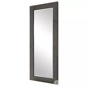 Rafaelio Rustic Woodtone and Gray Wash Mirror
