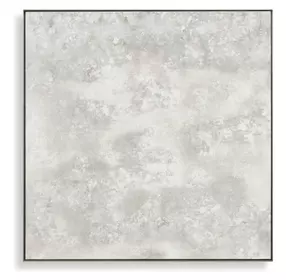 Alden Brushed Brass Square Wall Mirror