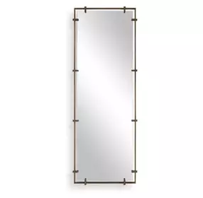 Kingsley Dark Bronze Rectangular Wall Mirror
