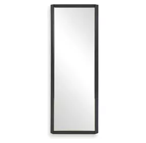 Carlisle Black and Gold Rectangular Tall Wall Mirror