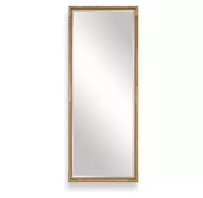 Riverton Antique Gold Rectangular Tall Wall Mirror