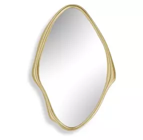 Somerset Antique Gold Free Form Wall Mirror
