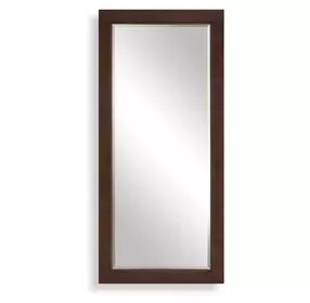 Durant Antique Dark Bronze Rectangular Tall Wall Mirror