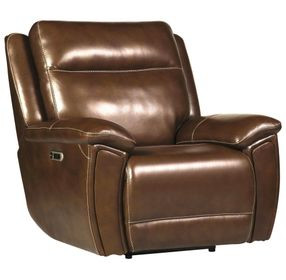 Jameson Hickory Zero Gravity Power Recliner With Power Headrest