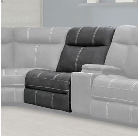 Mason Charcoal Manual Armless Recliner