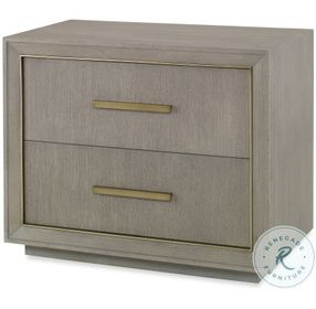 Kendall Camino Grey 2 Drawer Nightstand