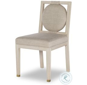 Lea Textured Linen Side Chair