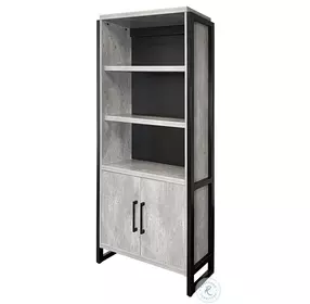 Mason Gray Lower Door Bookcase