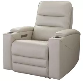 Nexus Stone Leather Zero Gravity Power Recliner