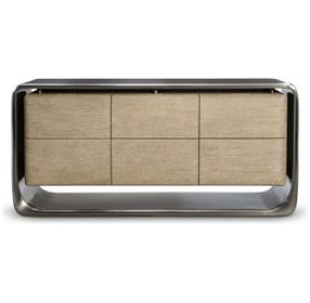 Lomond Tarnished Nickel 6 Drawer Dresser
