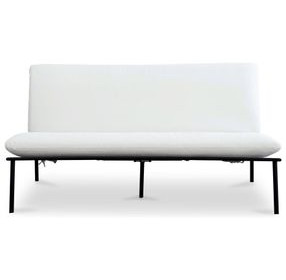 Salma White 60" Outdoor Sofa