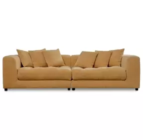 Davie Golden Yellow 2 Piece 104" Modular Sofa