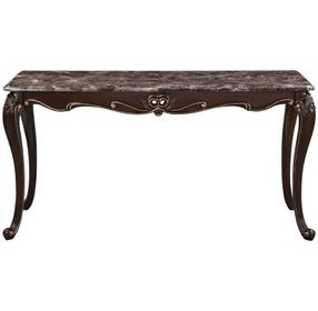 Constantine Cherry Rectangular Console Table