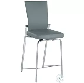 Molly Gray Counter Height Stool