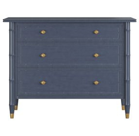 Haven Navy Masterpiece 3 Drawer Bachelor's Chest