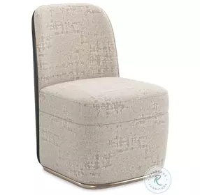 Cabochon Dreamy Silver Taupe Dining Chair