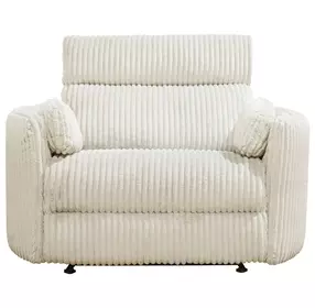 Radius Xl Mega Ivory Power Glider Recliner