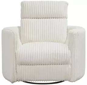 Radius Mega Ivory Power Glider Recliner