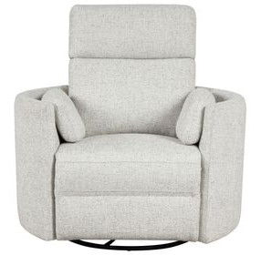 Radius Natural Beauty Quartz Swivel Glider Power Recliner