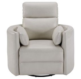 Radius Florence Ivory Cordless Swivel Glider Power Recliner