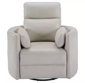 Radius Florence Ivory Cordless Swivel Glider Power Recliner