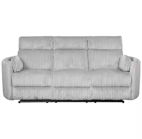 Radius Mega Grey 88" Power Reclining Sofa