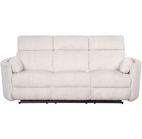 Radius Mega Ivory Power Reclining Sofa