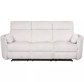 Radius Mega Ivory 88" Power Reclining Sofa