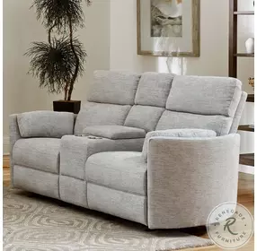 Arc Mineral Power Glider Reclining Console Loveseat