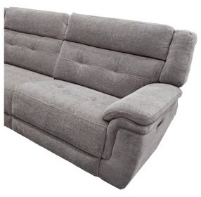 Richland Bristol Grey RAF Power Recliner With Power Headrest