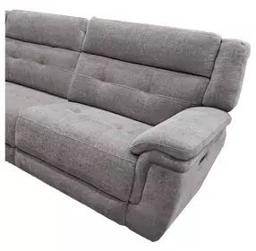 Richland Bristol Grey RAF Power Recliner With Power Headrest