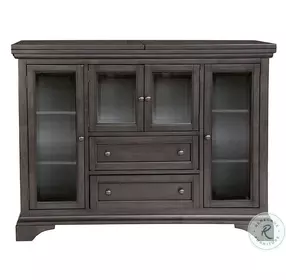 Mariposa Warm Gray Flip Top Server