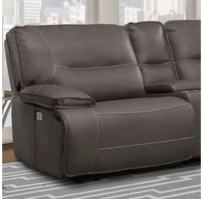 Spartacus Haze LAF Power Reclining Chair With Power Headrest