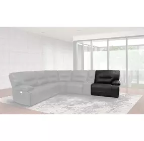 Spartacus Black RAF Power Reclining Chair With Power Headrest