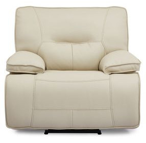 Spartacus Oyster Performance Fabric Power Recliner with Power Headrest