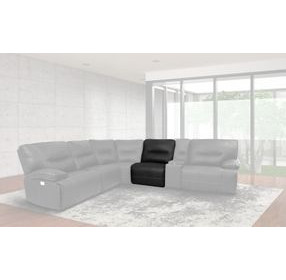 Spartacus Black Armless Chair