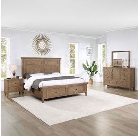 Riverdale Brown Storage Panel Bedroom Set