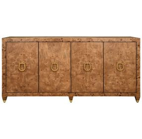 Mulligan Dark Brown 4 Door Buffet