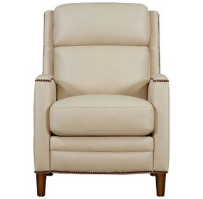 Vermont Pearl Glow Leather Recliner