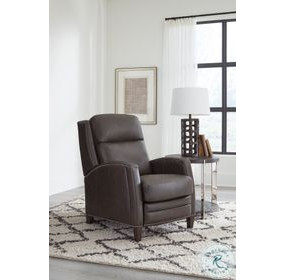 Viremont Slate Noire Leather Recliner