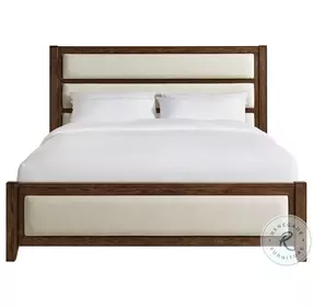 Marlow Sable King Upholstered Panel Bed